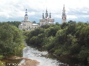 Кировская область, Лузский район, пгт. Лальск, храмовый комплекс, река Лала